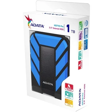 ADATA HD710 PRO 2,5 COL USB 3.1 KÜLSŐ MEREVLEMEZ 1TB KÉK