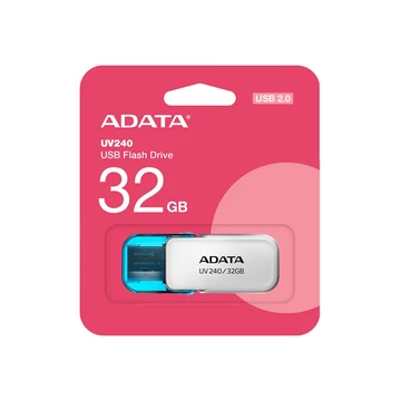ADATA UV240 USB 2.0 PENDRIVE 32GB FEHÉR