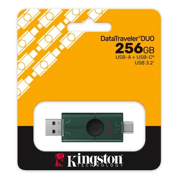 KINGSTON DATATRAVELER DUO G2 USB 3.2 GEN 1 USB-A/USB-C PENDRIVE 256GB