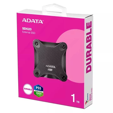 ADATA SD620 USB 3.1 KÜLSŐ SSD MEGHAJTÓ 1TB FEKETE (520/460 MB/s)
