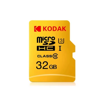 KODAK ULTRA YELLOW MICRO SDHC 32GB CLASS 10 UHS-I U3 A1 V30 100/80 MB/s