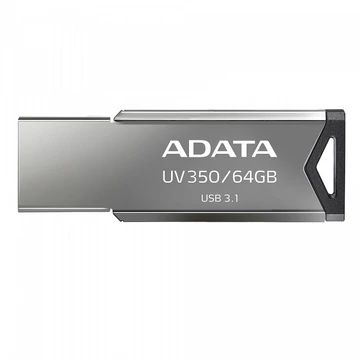 ADATA UV350 USB 3.1 PENDRIVE 64GB EZÜST