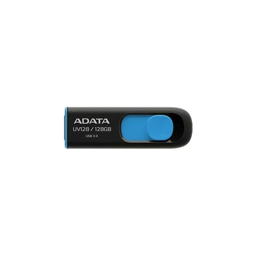ADATA USB 3.2 DASHDRIVE CLASSIC UV128 128GB FEKETE/KÉK