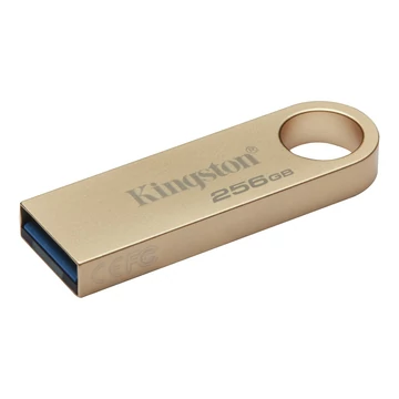 KINGSTON DATATRAVELER SE9 G3 USB 3.2 GEN 1 FÉMHÁZAS PENDRIVE 256GB (220/100 MB/s) ARANY
