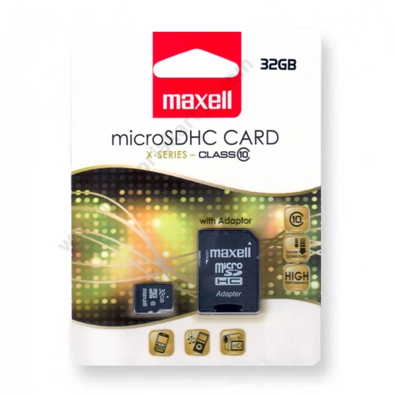 Maxell X-SERIES 32GB Micro SDHC + adapter Class 10 (80 MB/s)