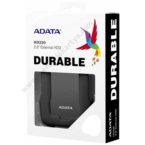 ADATA HD330 2,5 COL USB 3.1 KÜLSŐ MEREVLEMEZ 2TB FEKETE