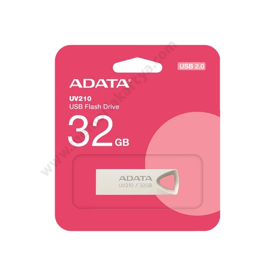 ADATA USB 2.0 PENDRIVE UV210 32GB FÉMHÁZAS