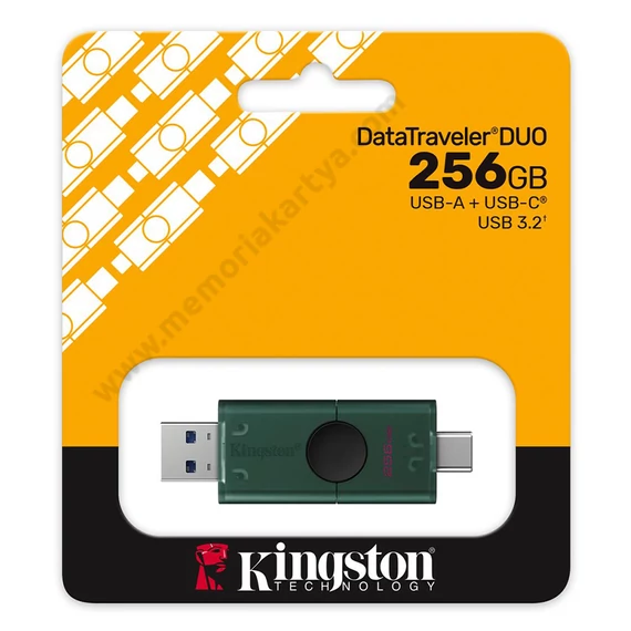 KINGSTON DATATRAVELER DUO G2 USB 3.2 GEN 1 USB-A/USB-C PENDRIVE 256GB