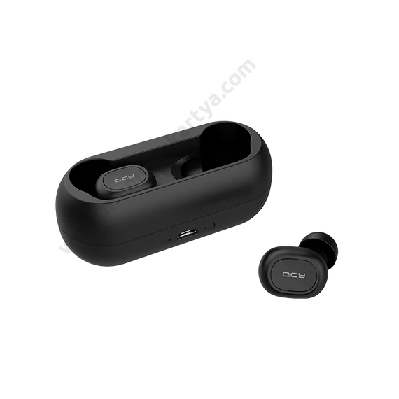 QCY T1C VEZETÉK NÉLKÜLI BLUETOOTH 5.0 TWS FÜLHALLGATÓ/HEADSET FEKETE