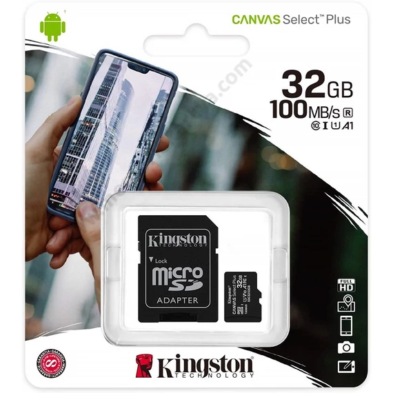 kingston microsdhc 8gb memóriakártya sdcs2/32gb