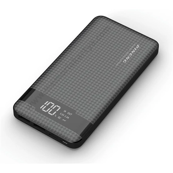 VIKING PN-961 QUICK CHARGE 3.0 POWERBANK 10.000 mAh FEKETE