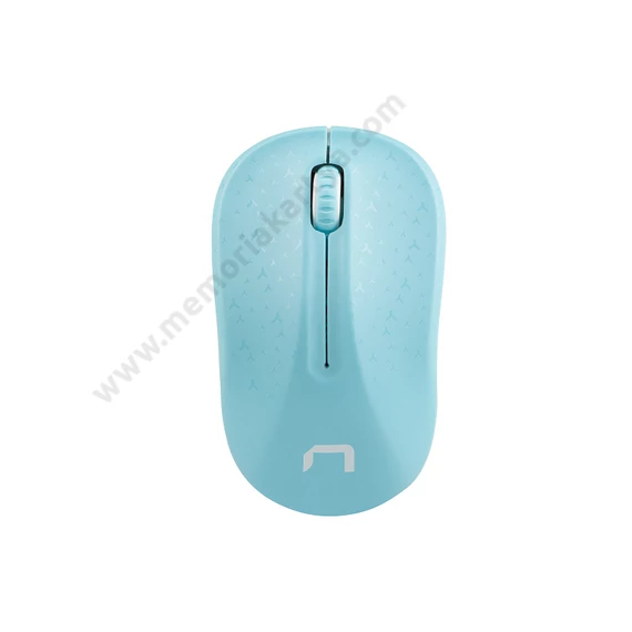 NATEC TOUCAN NMY-1651 VEZETÉK NÉLKÜLI OPTIKAI EGÉR 2,4GHZ 1600DPI KÉK/FEHÉR