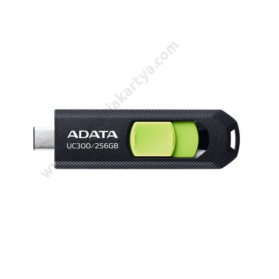 ADATA UC300 USB-C 3.2 GEN 1 PENDRIVE 256GB FEKETE-ZÖLD