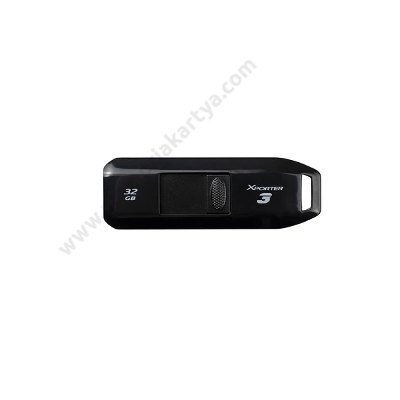 PATRIOT XPORTER 3 SLIDER USB 3.2 GEN 1 PENDRIVE 32GB FEKETE