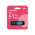 Kép 1/3 - ADATA USB 3.2 DASHDRIVE CLASSIC UV128 512GB FEKETE/KÉK