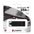Kép 1/3 - KINGSTON DATATRAVELER 70 USB-C 3.2 GEN 1 PENDRIVE 256GB