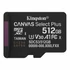 Kép 2/3 - KINGSTON CANVAS SELECT PLUS MICRO SDXC 512GB CL 10 UHS-I U1 A1 V10 (150 MB/S)