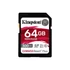 Kép 2/3 - KINGSTON CANVAS REACT PLUS SDXC 64GB CLASS 10 UHS-II U3 V90 (300/260 MB/s)
