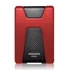Kép 2/6 - ADATA USB 3.0 HDD 2,5 HD650 1TB PIROS