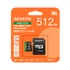 Kép 2/2 - ADATA SPEED PLUS MICRO SDXC 512GB + ADAPTER CLASS 10 UHS-I U3 A2 V30 180/160 MB/s