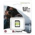 Kép 1/3 - KINGSTON CANVAS SELECT PLUS SDXC 512GB CLASS 10 UHS-I U3 V30 100/85 MB/s
