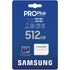 Kép 1/3 - SAMSUNG PRO PLUS (2023) MICRO SDXC 512GB + ADAPTER CLASS 10 UHS-I U3 A2 V30 180/130 MB/s