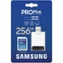 Kép 1/3 - SAMSUNG PRO PLUS (2023) SDXC 256GB CLASS 10 UHS-I U3 V30 180/130 MB/s + USB 3.0 MEMÓRIAKÁRTYA OLVASÓ